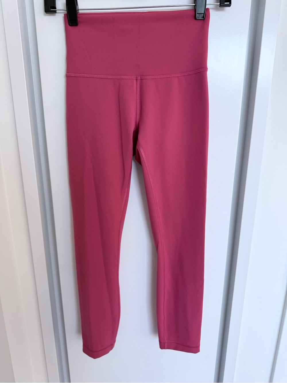 Lululemon Wunder Train High-Rise Crop 23” Vintage Rose Size 4 NWOT